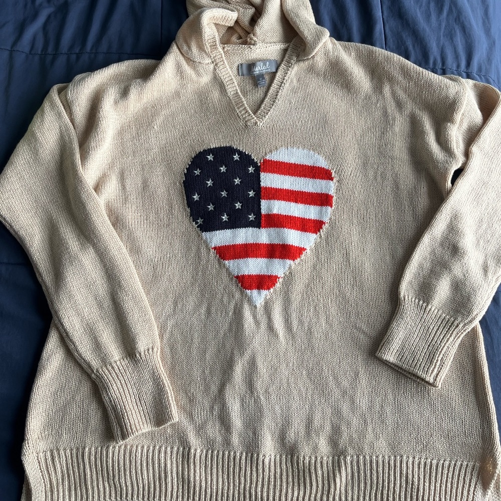 American Flag sweater